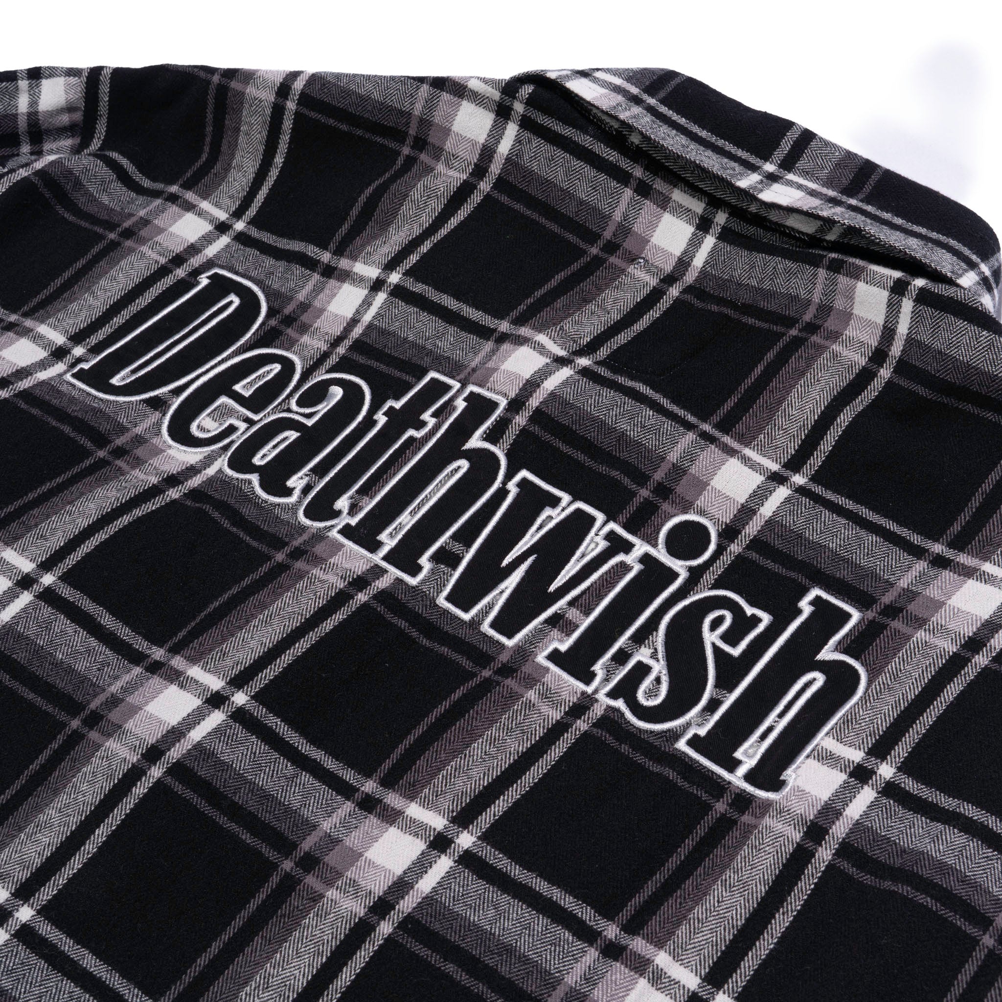 Classic BLK Flannel Button Up - Image 3