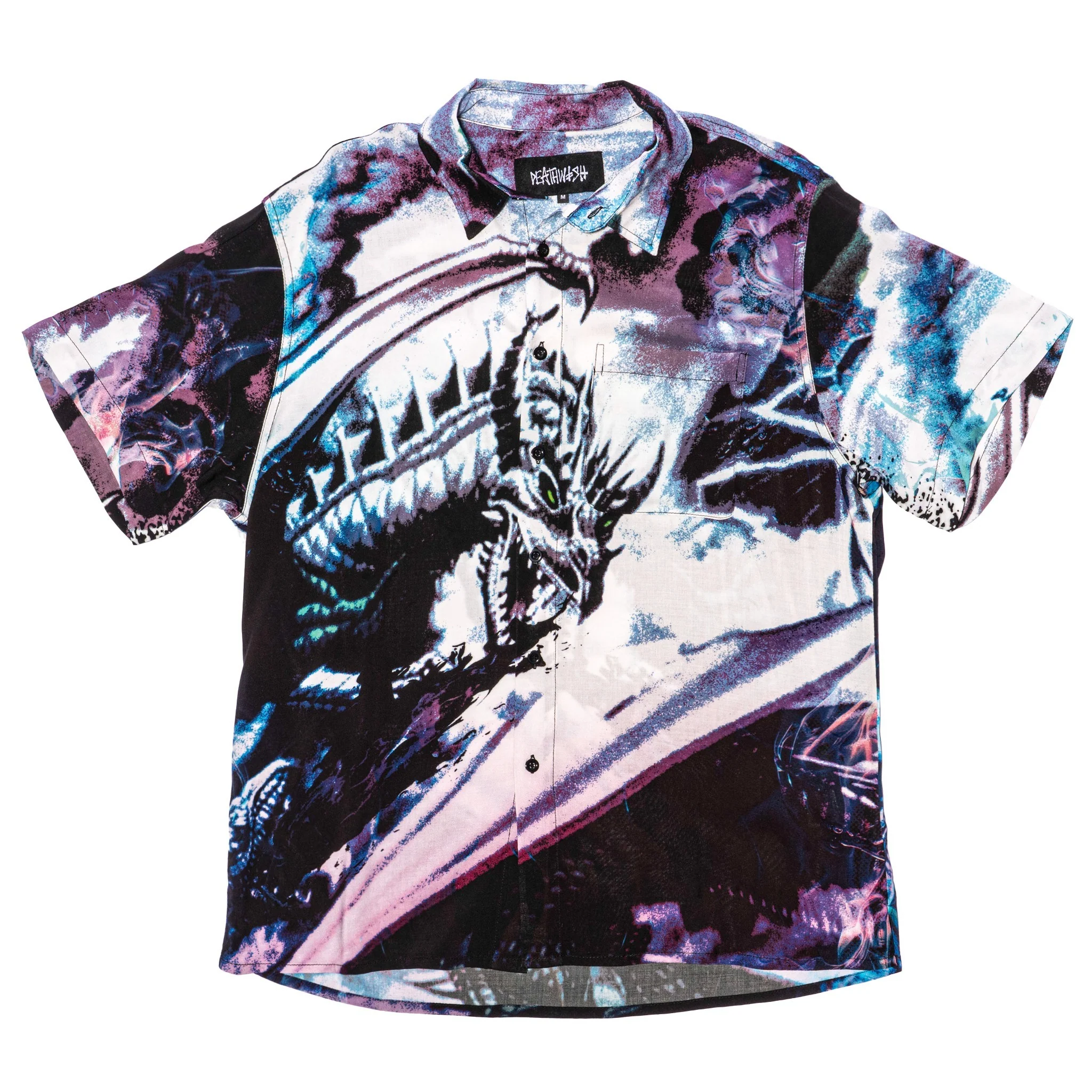 Inferno Rayon Button Up
